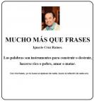 Libro en pdf "Mucho más que frases". Autor: Ignacio Cruz Ramos. 