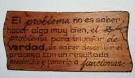 El problema no es saber hacer...