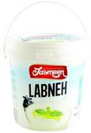 Queso crema o yogur espeso, natural, ligeramente salado, tipo arábico, 1kg, grasa 15%.
