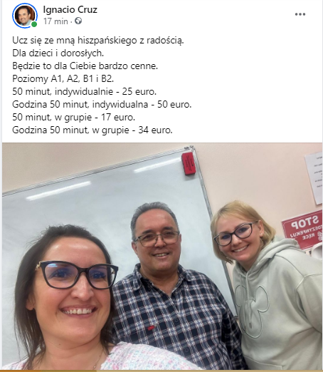 Як ти можеш вивчати іспанську мову разом з нами, в групі, заплативши 100% вартості?