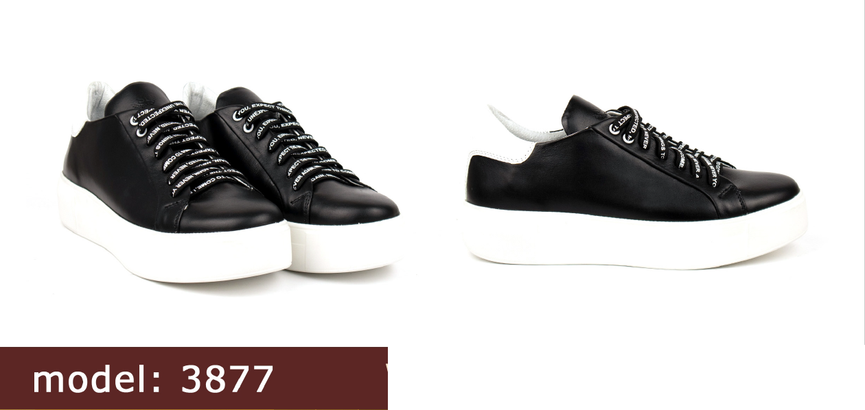 Zapatillas deportivas para mujeres, de piel, números del 35 al 41.