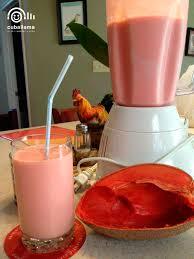 Producto: Batido de mamey.