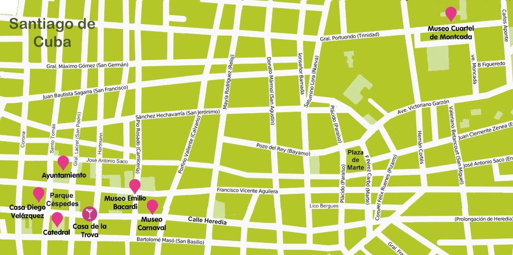 Servicio turístico: Les organisamos y acompañamos en un tur, por la mayoría, o todas, las atracciones turísticas del municipio cubano de Santiago de Cuba, con mis amigas y amigos Alina y otros.