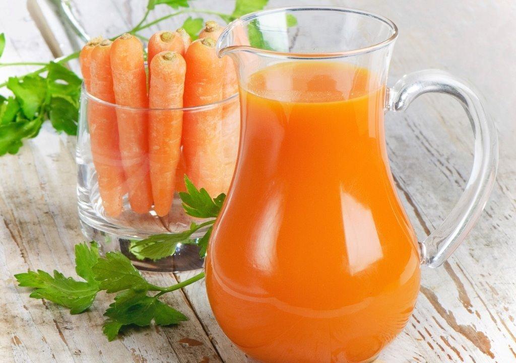Producto: Jugo natural de zanahoria.