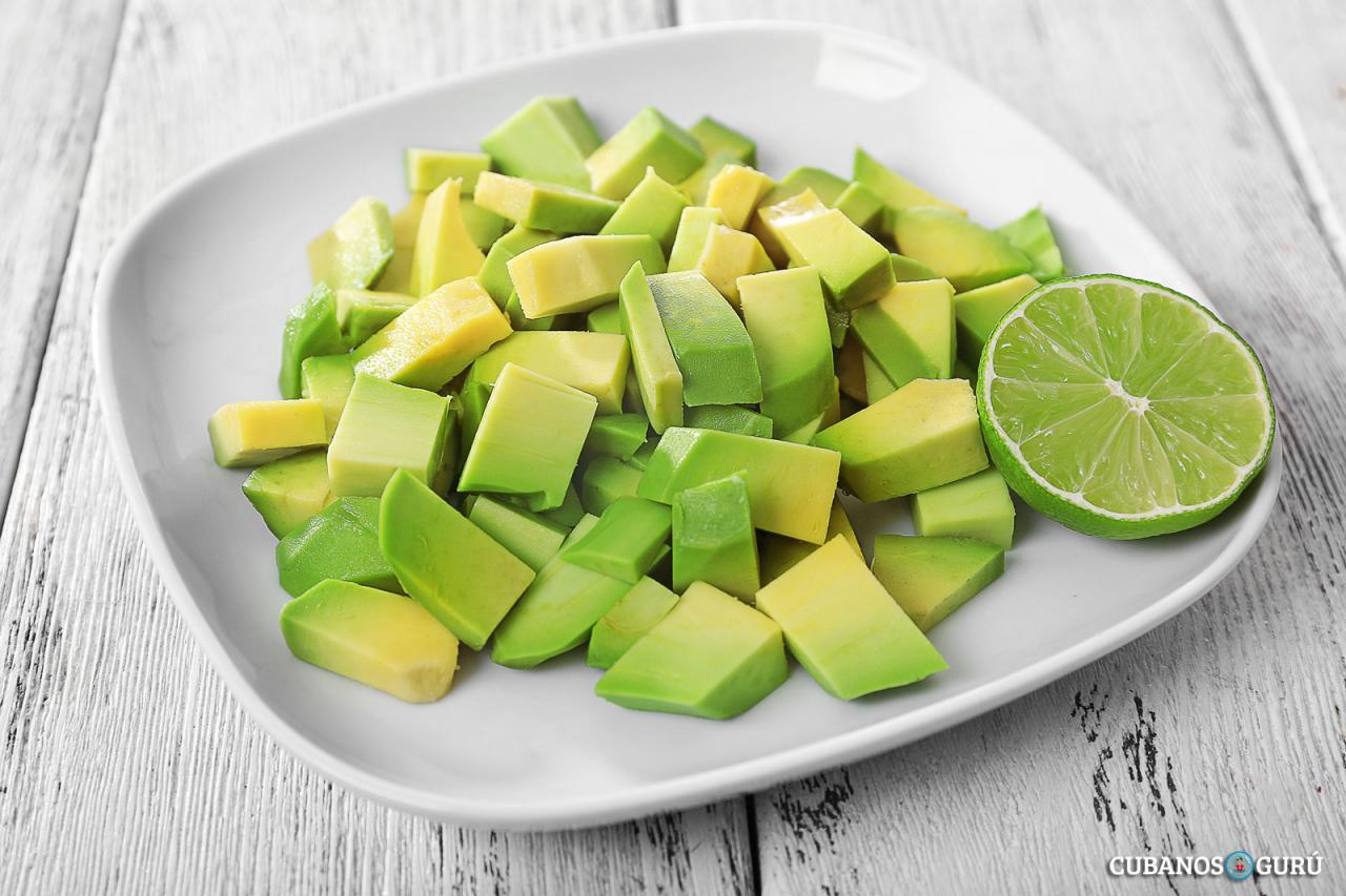 Producto: Ensalada de aguacate.
