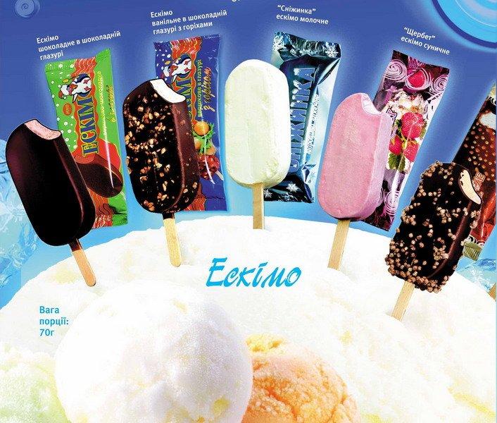 Helados en diferentes formatos.