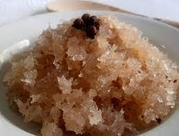 Dulce de coco carmelita.