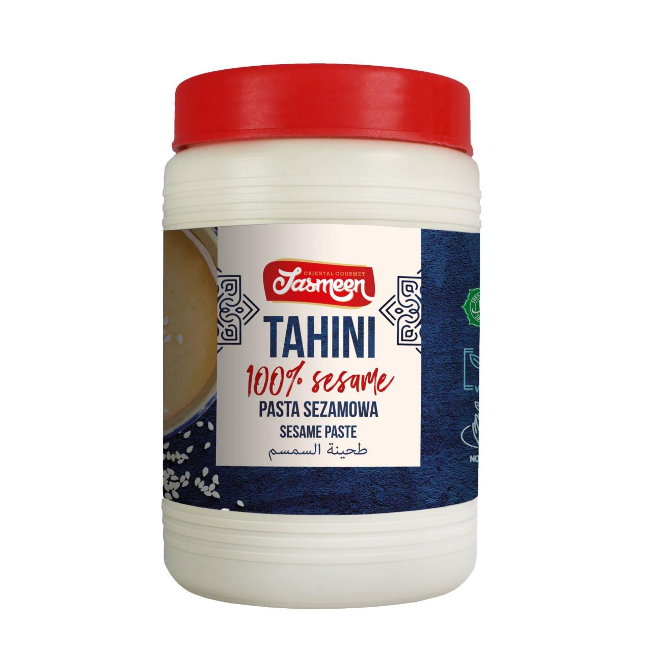 Pasta de sésamo, Tahini, Jasmeen, 400g.